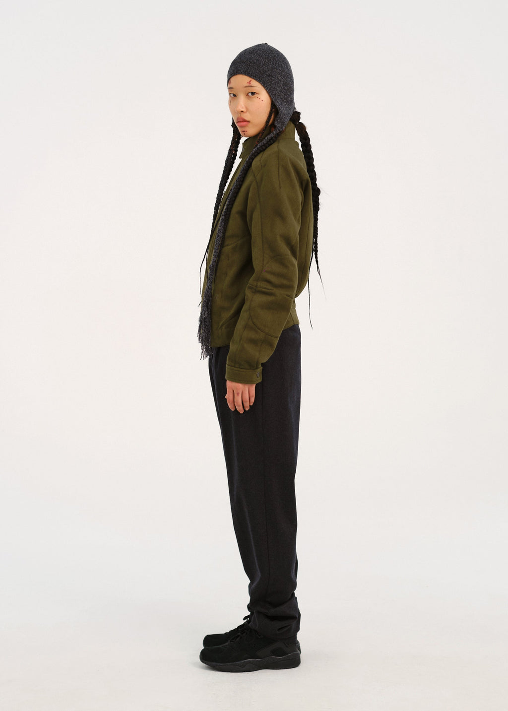 Hyein Seo - Flap Jacket (Khaki) product image 3 | TRAB K-Fashion Australia