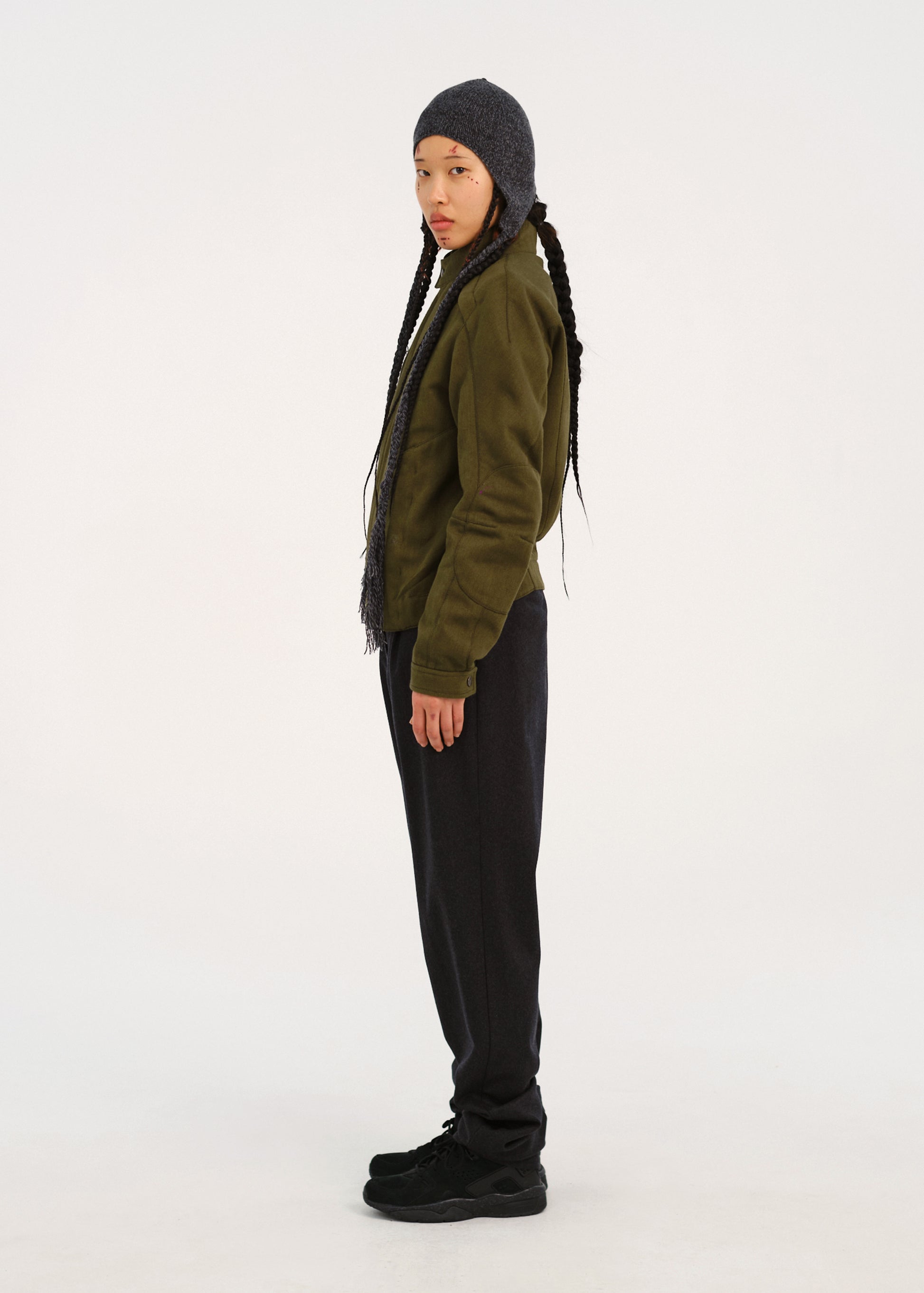 Hyein Seo - Flap Jacket (Khaki) product image 3 | TRAB K-Fashion Australia