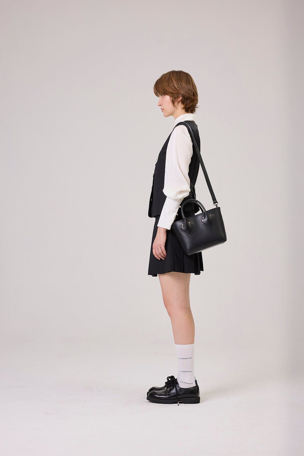 Kimhe Kim - Satin Elf Shirt (Ivory) product image 3 | TRAB K-Fashion Australia
