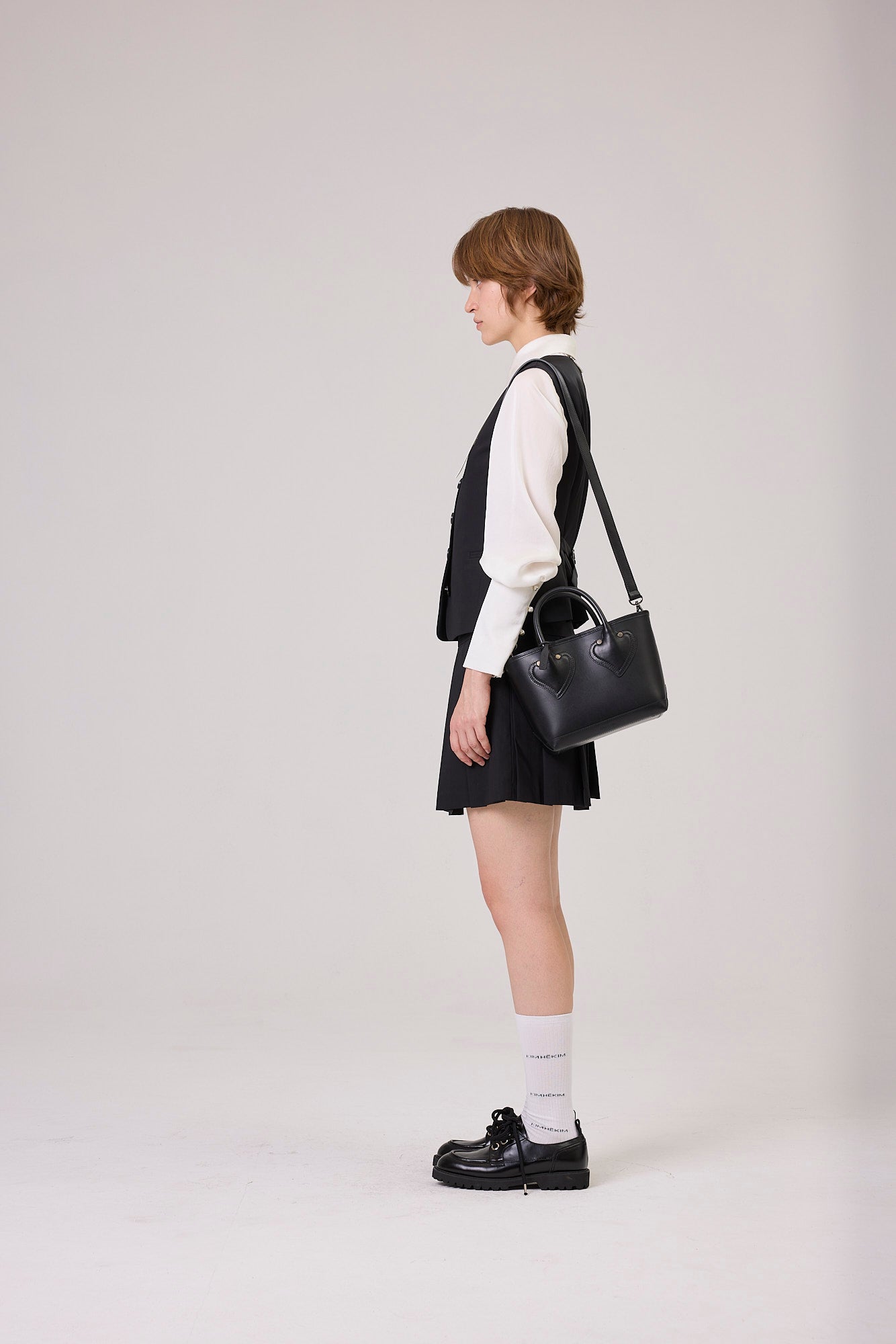 Kimhe Kim - Satin Elf Shirt (Ivory) product image 3 | TRAB K-Fashion Australia