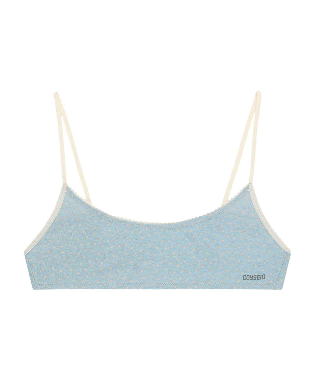 Coyseio - Star Soft Bralette (Sky Blue) product image 1 | TRAB K-Fashion Australia