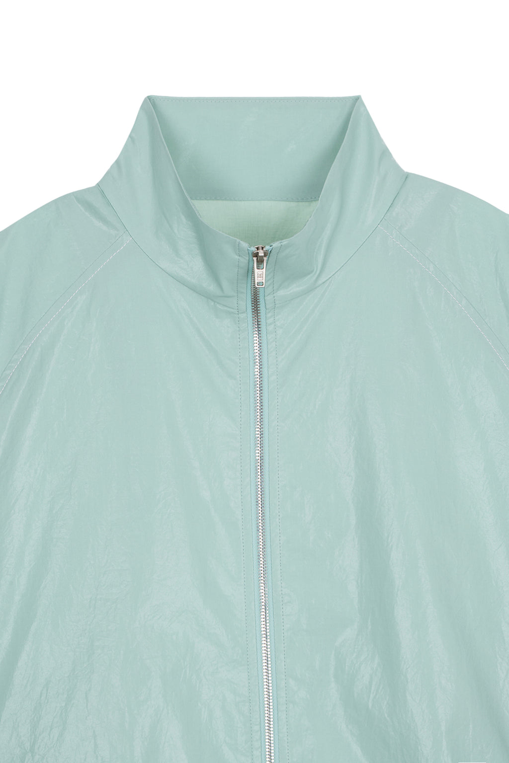 Matin Kim - Matin Kim Logo Coating Jumper (Mint) product image 3 | TRAB K-Fashion Australia