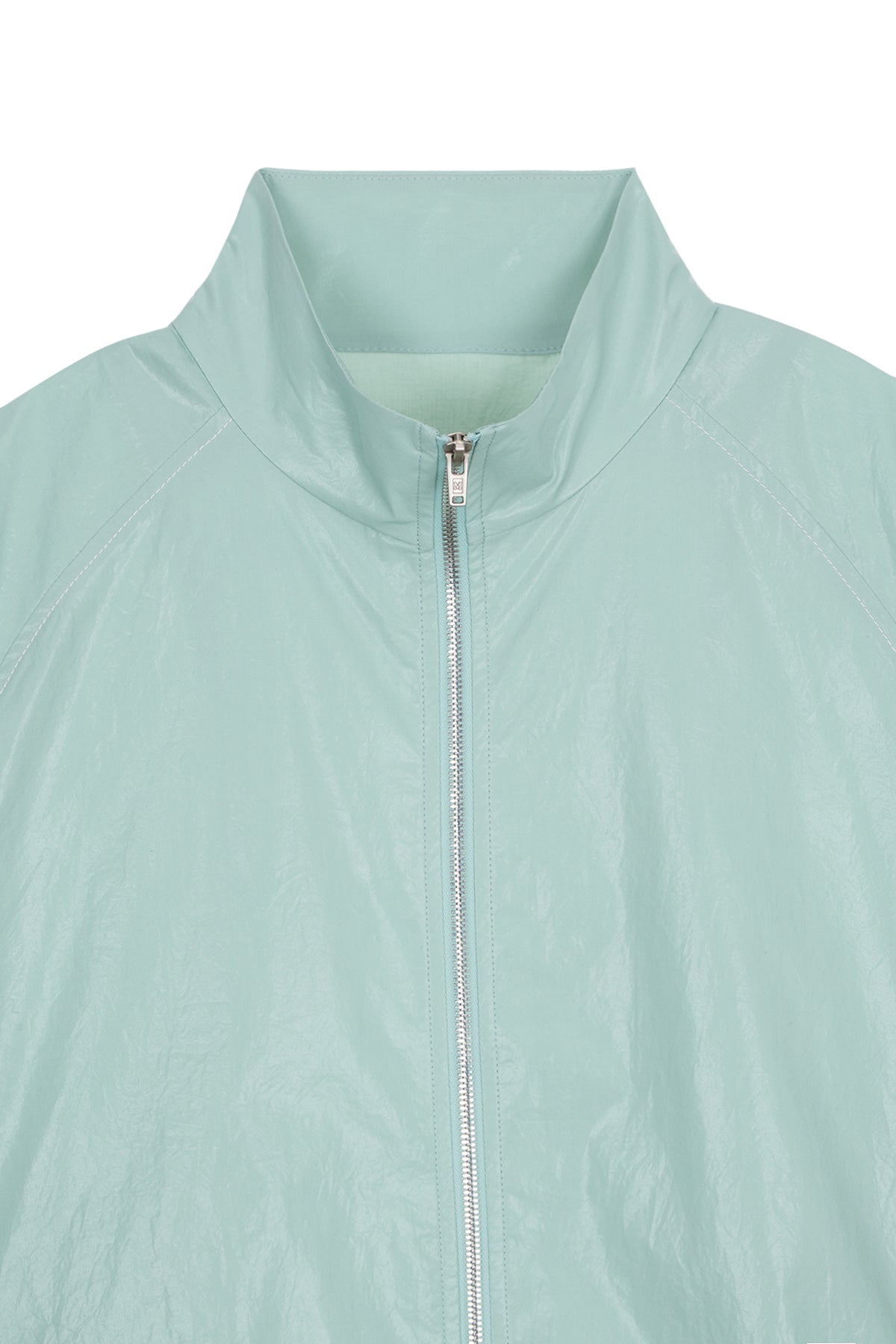 Matin Kim - Matin Kim Logo Coating Jumper (Mint) product image 3 | TRAB K-Fashion Australia