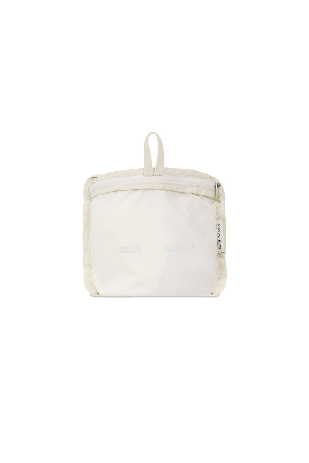 Matin Kim - Glossy Packable Backpack (White) product image 4 | TRAB K-Fashion Australia
