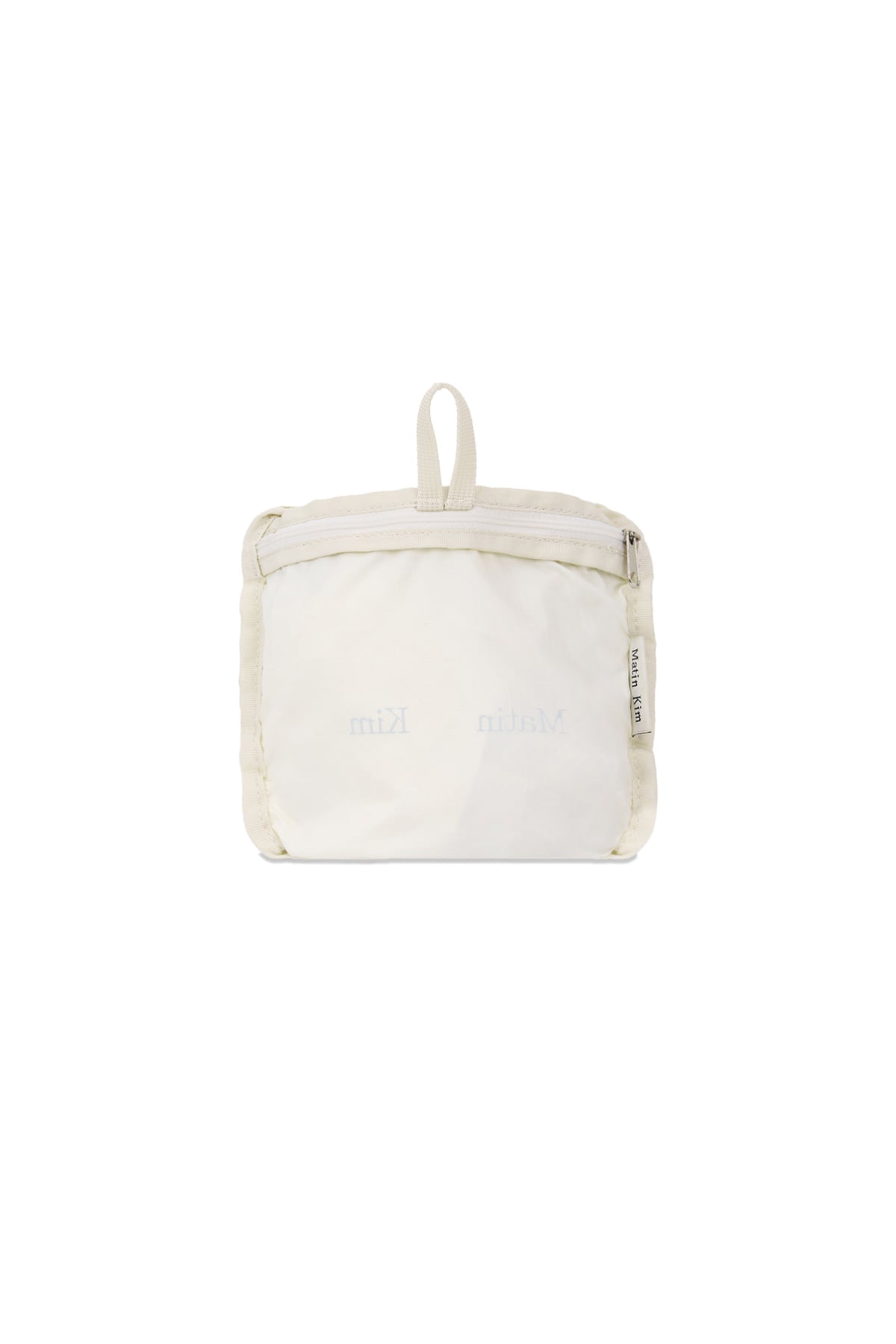 Matin Kim - Glossy Packable Backpack (White) product image 4 | TRAB K-Fashion Australia