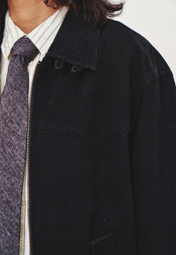 Art if acts - Cotton Western Blouson (Black) product image 6 | TRAB K-Fashion Australia