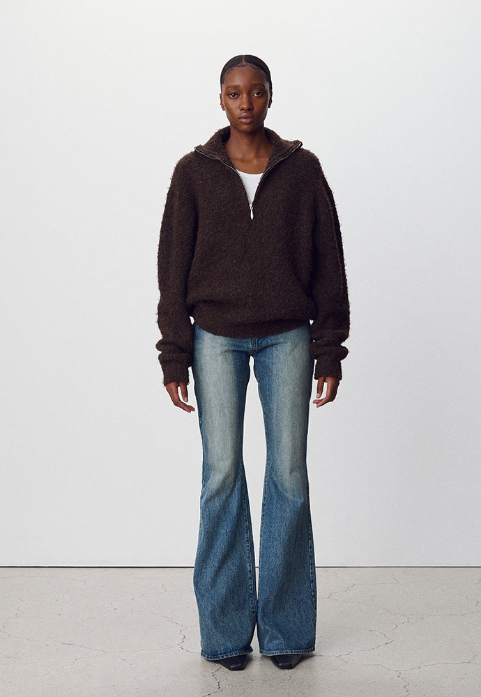 Tonywack - Bootcut Denim Pants (Washed Blue) product image 2 | TRAB K-Fashion Australia