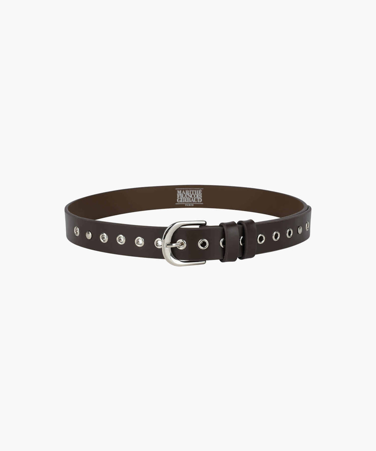 Marithe & Francois Girbaud - Eyelet Buckle Belt (Brown) product image 2 | TRAB K-Fashion Australia