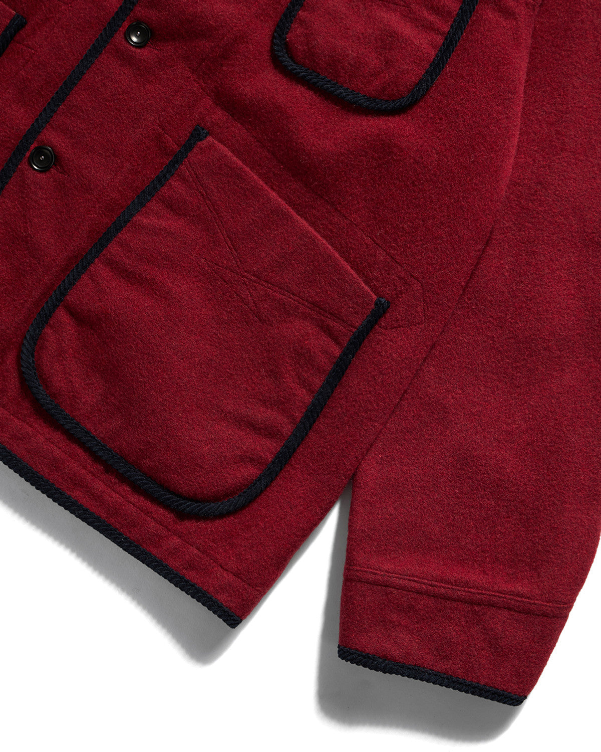 Eastlogue - Harborline Swing Jacket (Crimson Red Wool) product image 8 | TRAB K-Fashion Australia
