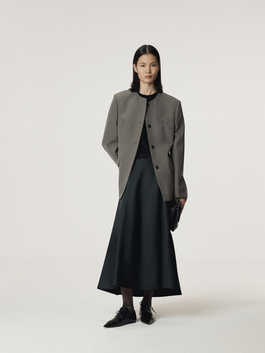 Recto - Circle Flare Skirt (Black) product image 8 | TRAB K-Fashion Australia