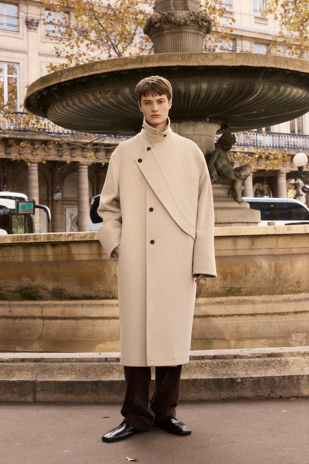 STU - Waist Strap Pants In Dark (Brown) product image 8 | TRAB K-Fashion Australia