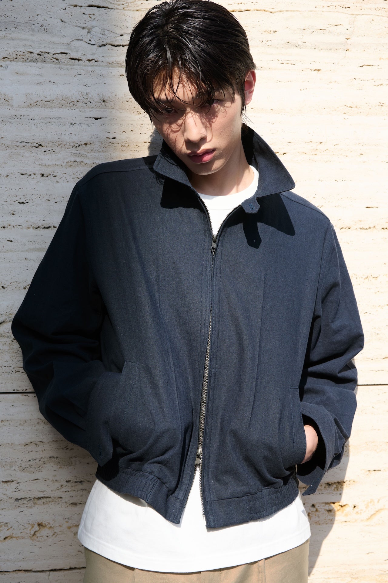 STU - Vintage Swing Jacket (Navy) product image 14 | TRAB K-Fashion Australia