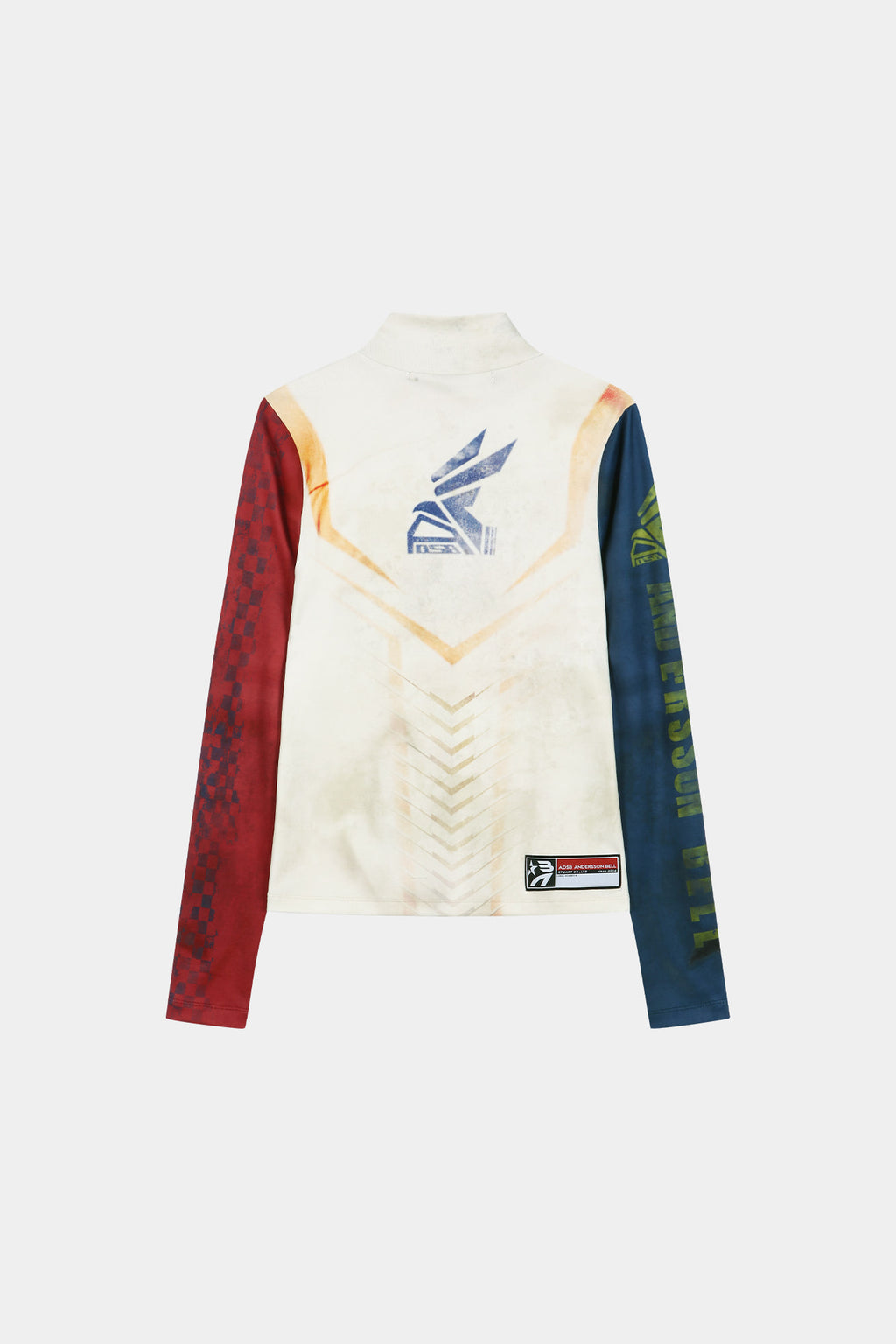 Andersson Bell - Racing Graphic Color-Block High-Neck Top (navy/red) (Navy/Red) product image 11 | TRAB K-Fashion Australia