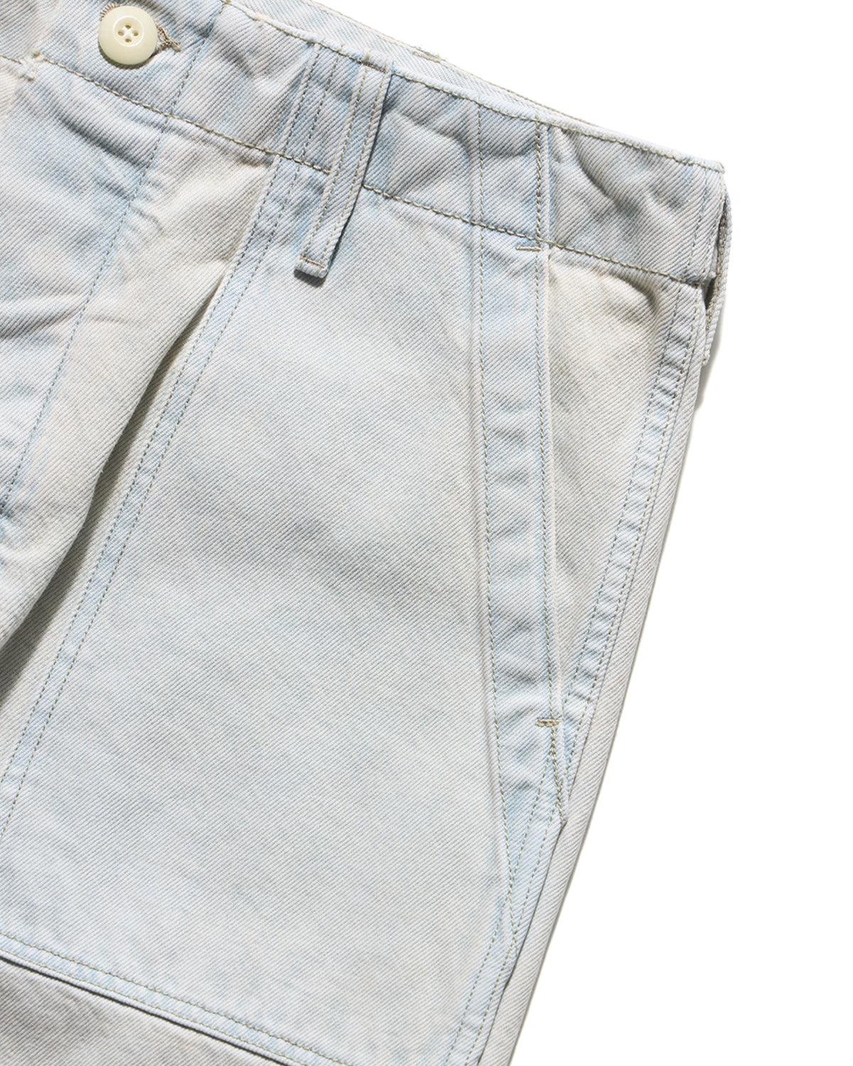 Eastlogue - Damaged Fatigue Pants (Bleached Indigo) product image 8 | TRAB K-Fashion Australia