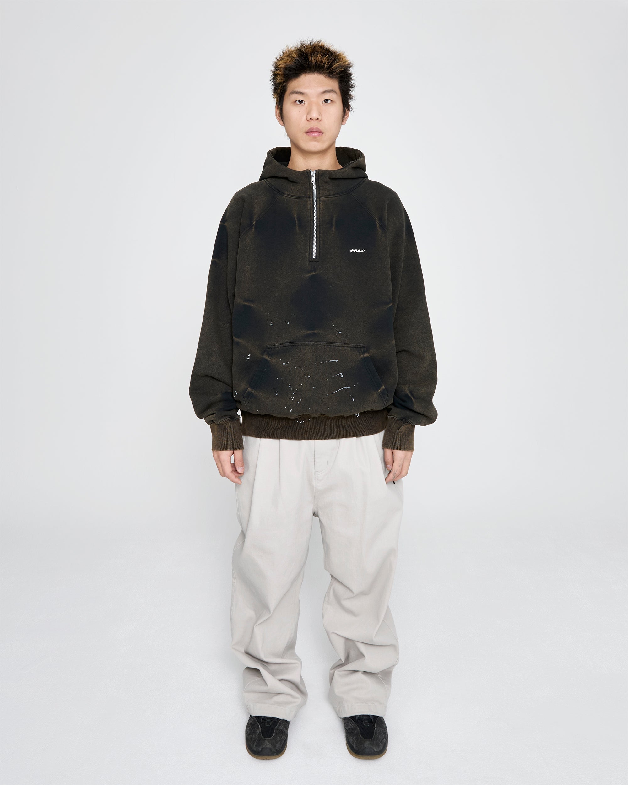 yeseyesee - SN Painted Hoodie (Black) product image 7 | TRAB K-Fashion Australia