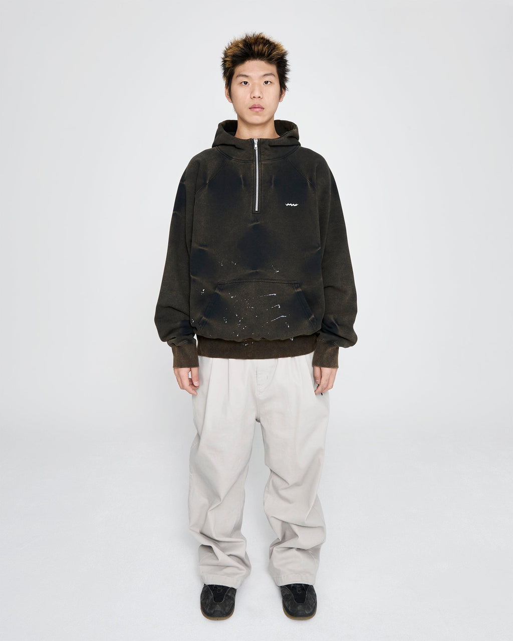 yeseyesee - Elastic Easy Cotton Pants (Beige) product image 7 | TRAB K-Fashion Australia