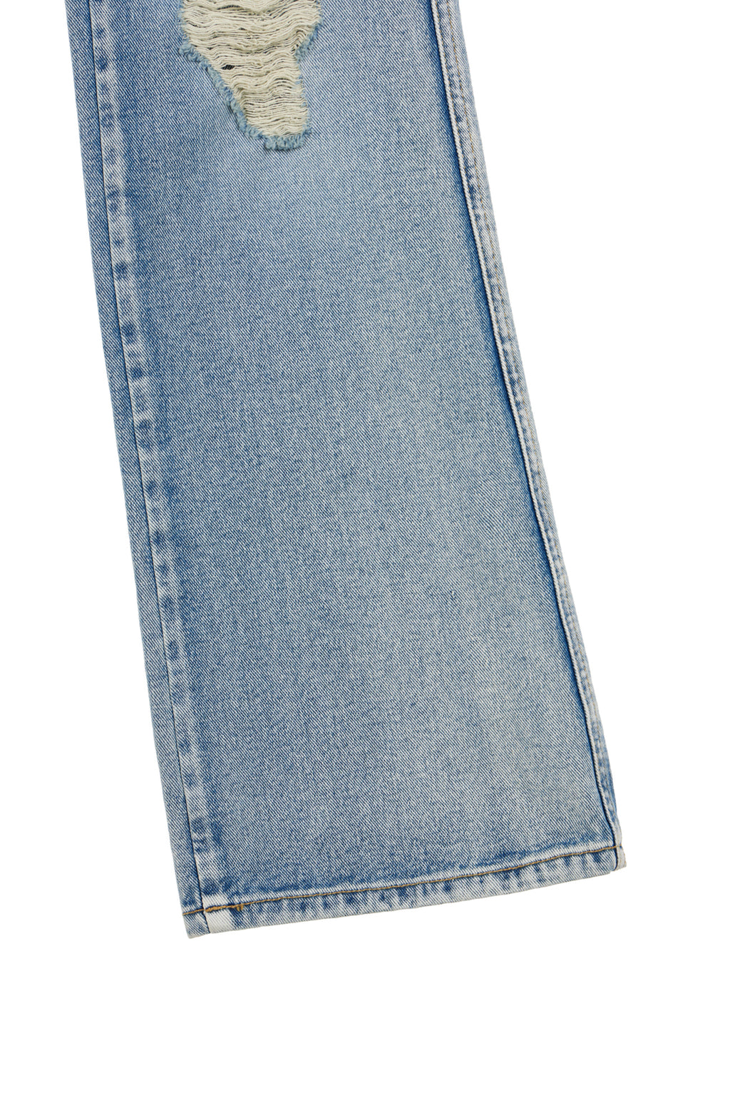 Deinet - Ripped Damage Boots Cut Denim (Blue) product image 15 | TRAB K-Fashion Australia
