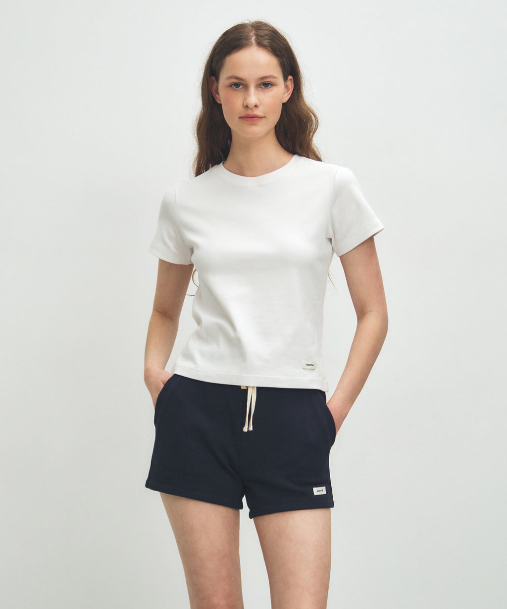 Marithe & Francois Girbaud - Basic Tee (White) product image 1 | TRAB K-Fashion Australia