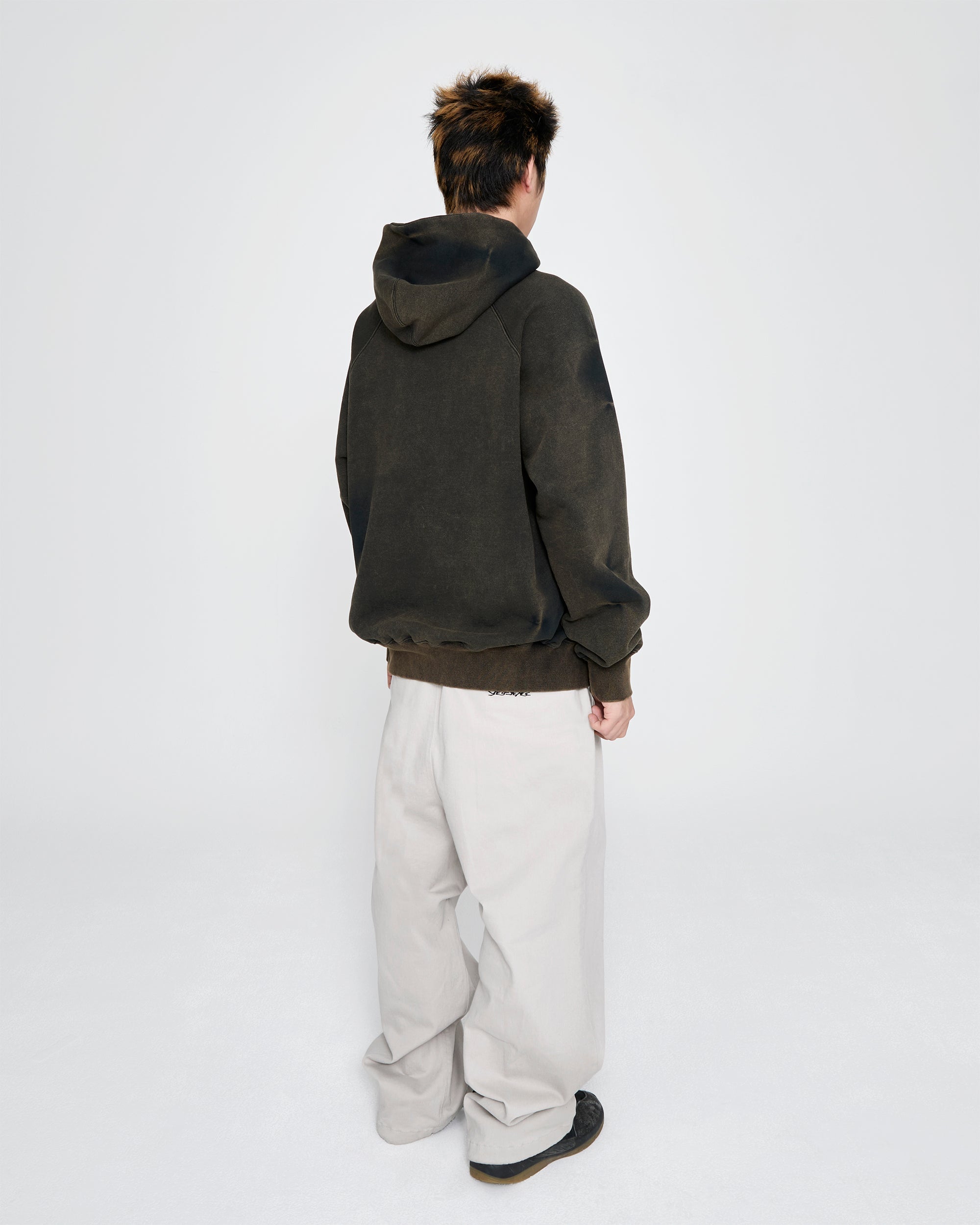 yeseyesee - SN Painted Hoodie (Black) product image 9 | TRAB K-Fashion Australia