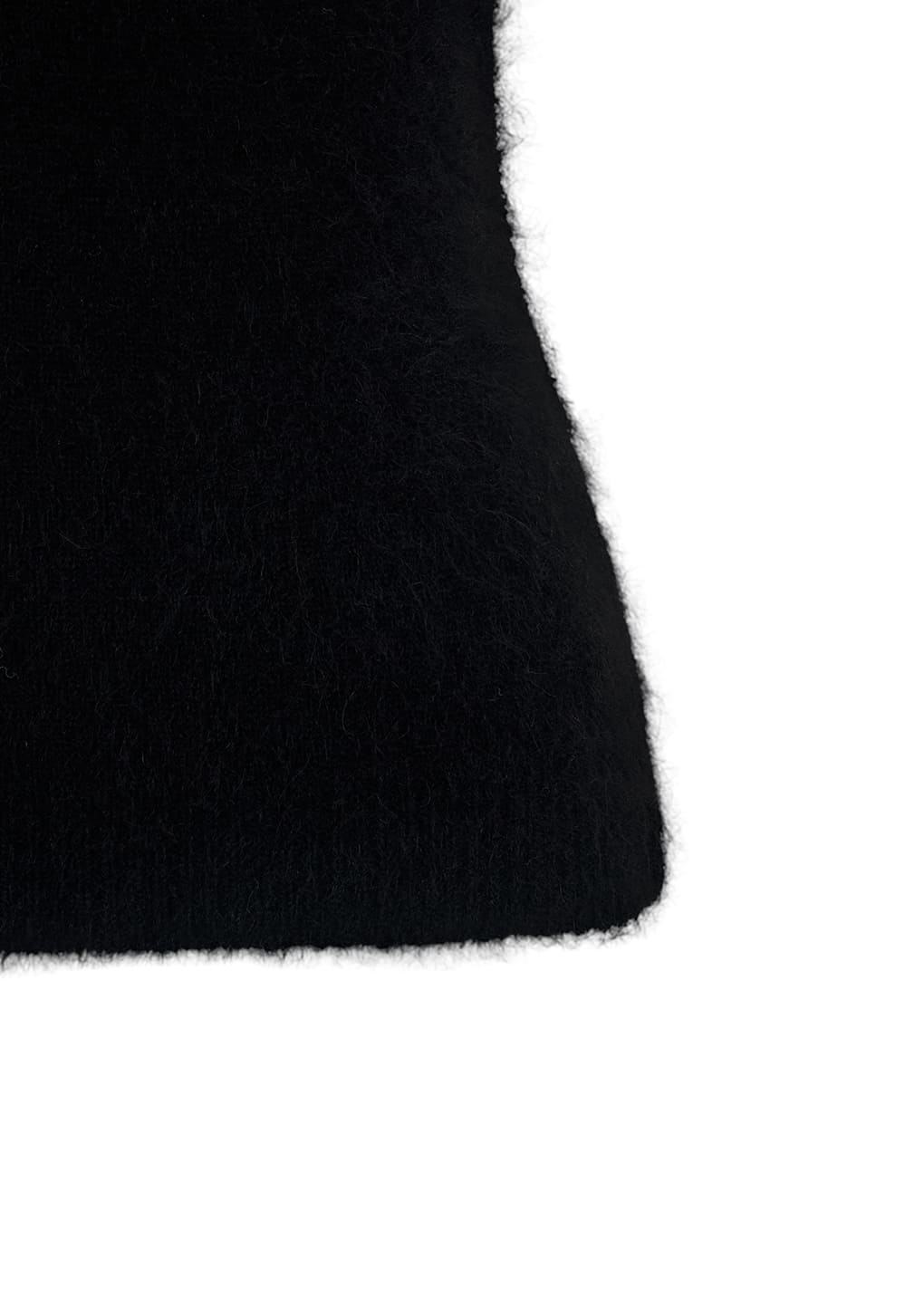 Amomento - wholegarment hairy knit top (Black) product image 16 | TRAB K-Fashion Australia