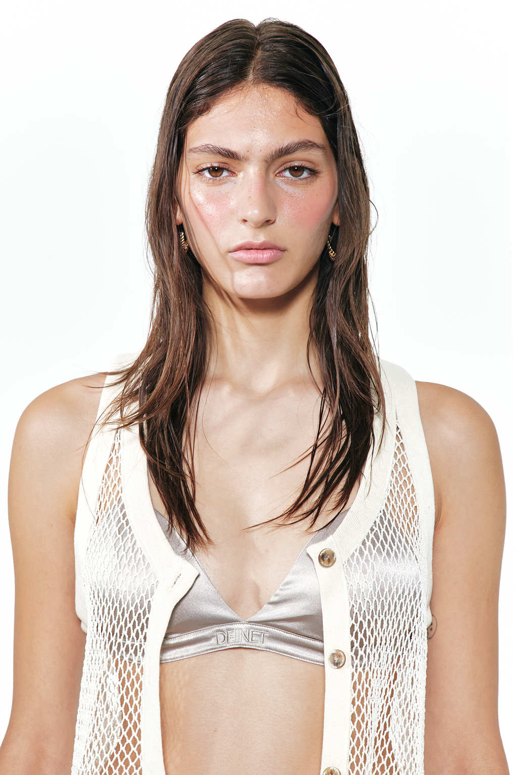 Deinet - Crochet Knit Vest (Ecru) product image 12 | TRAB K-Fashion Australia