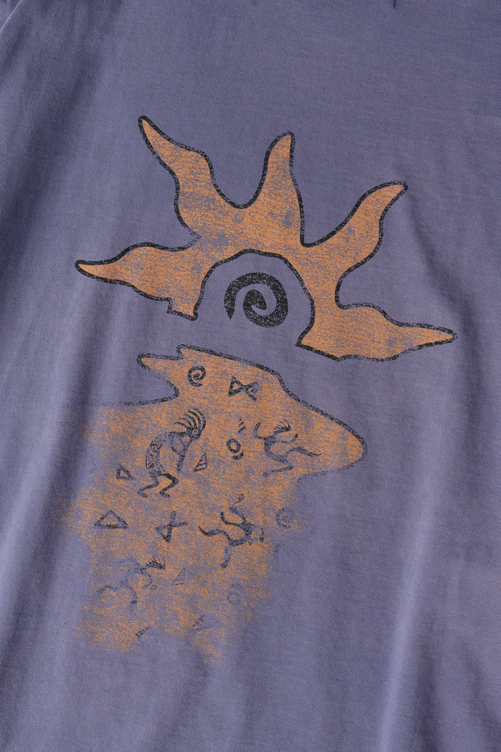 Hatchingroom - VTG Kokopelli Tee Bleached (Blue) product image 5 | TRAB K-Fashion Australia