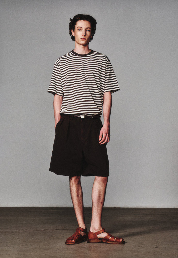 Art if acts - Washed Chino Shorts (Old Brown) product image 5 | TRAB K-Fashion Australia