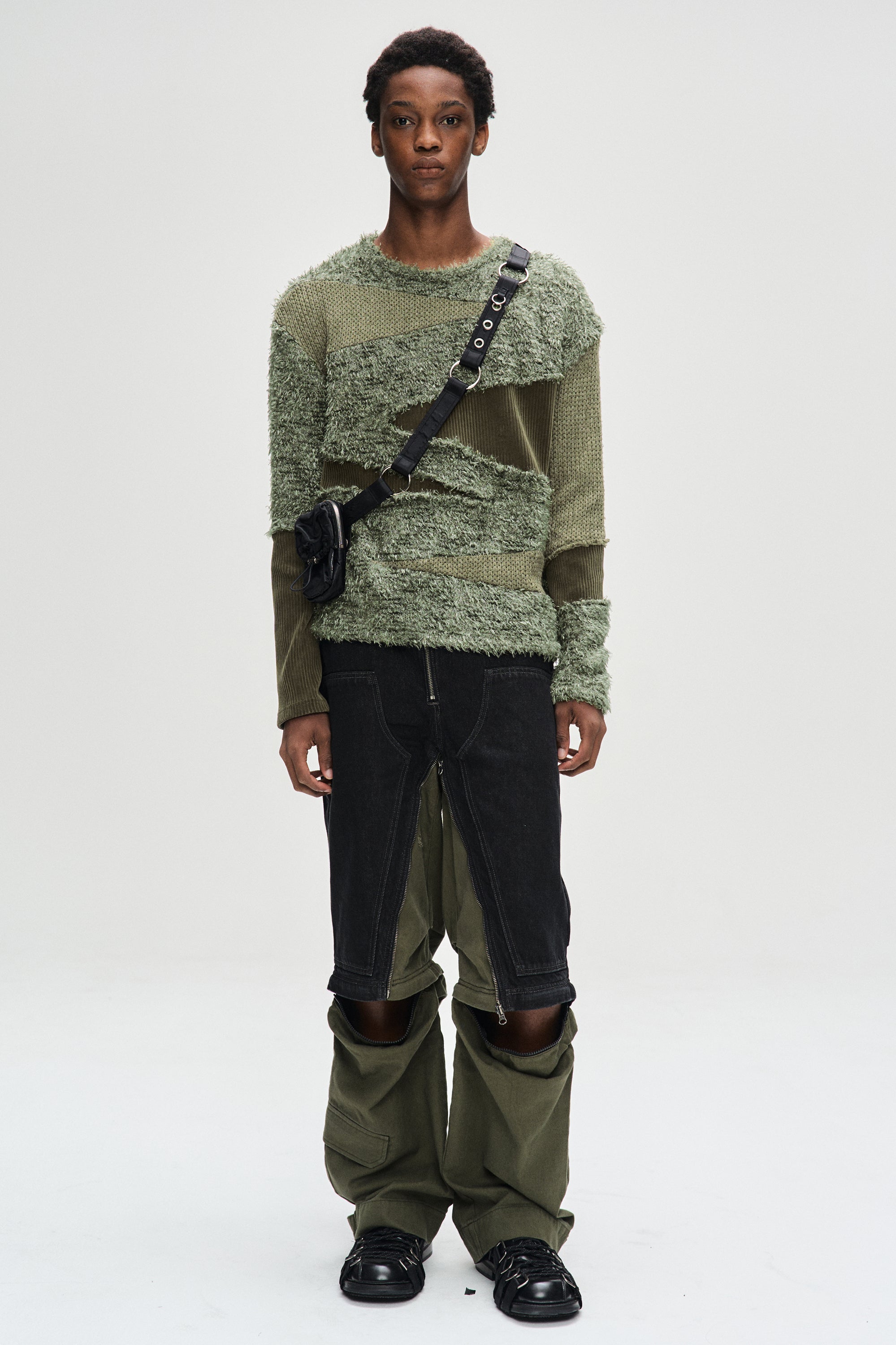 Andersson Bell - Harness Pocket Cross Bag (Black) product image 4 | TRAB K-Fashion Australia