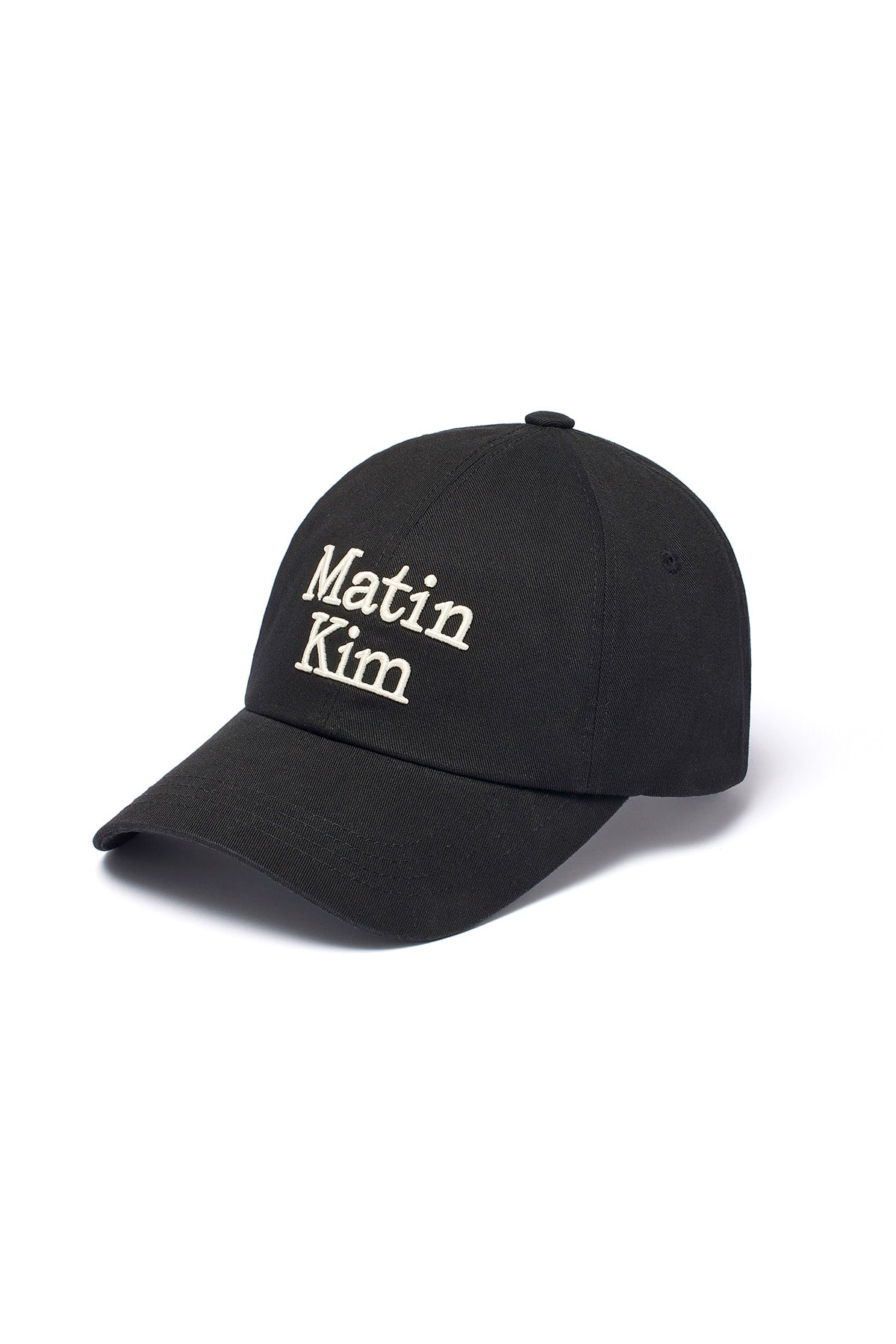 Matin Kim - Matin Volume Logo Ball Cap (Black) product image 3 | TRAB K-Fashion Australia