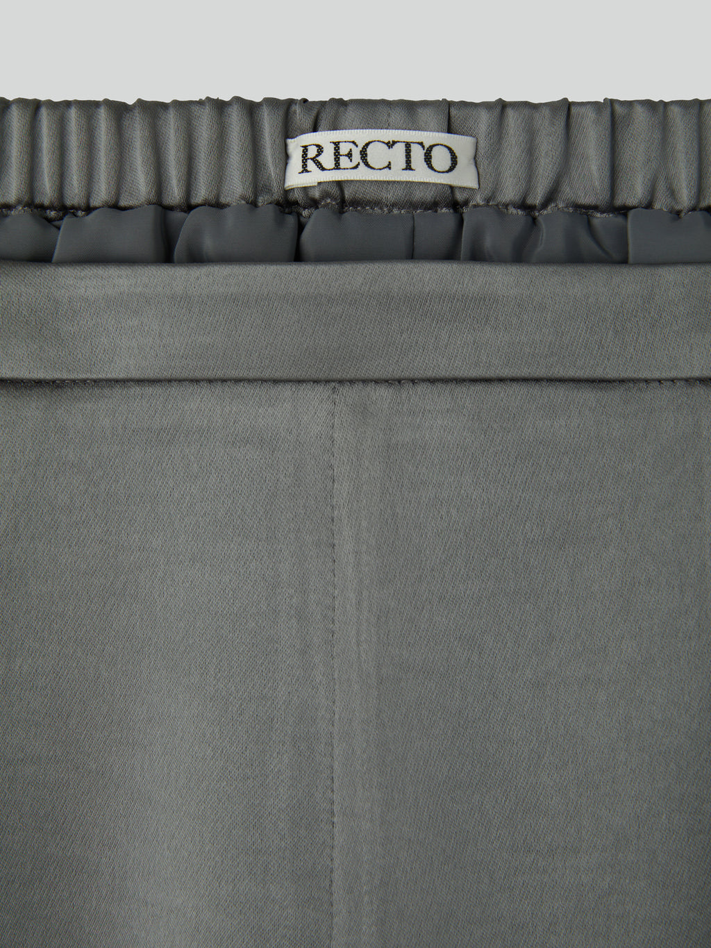 Recto - Satin Back Banding Shorts (Stone Grey) product image 7 | TRAB K-Fashion Australia