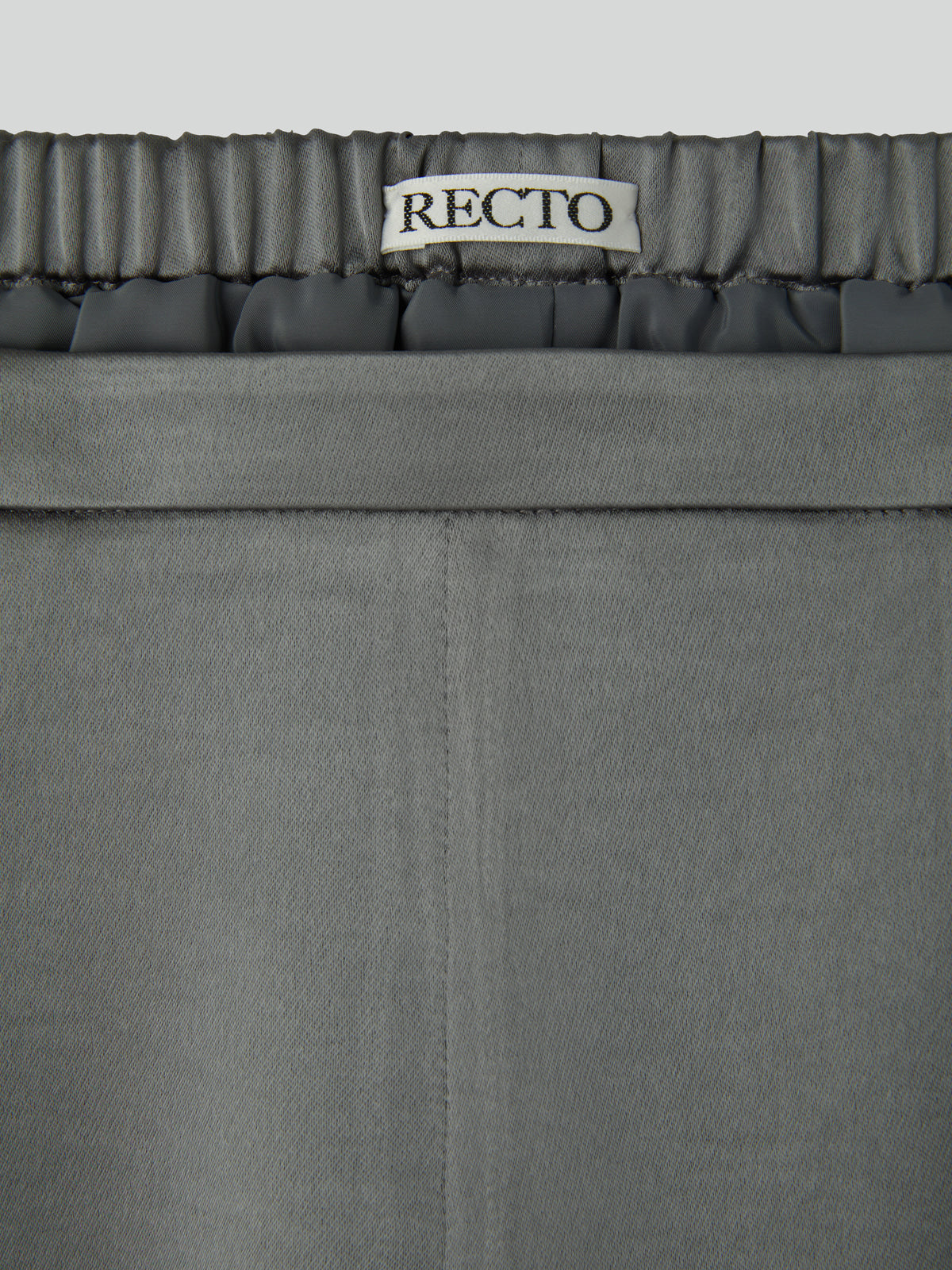 Recto - Satin Back Banding Shorts (Stone Grey) product image 7 | TRAB K-Fashion Australia