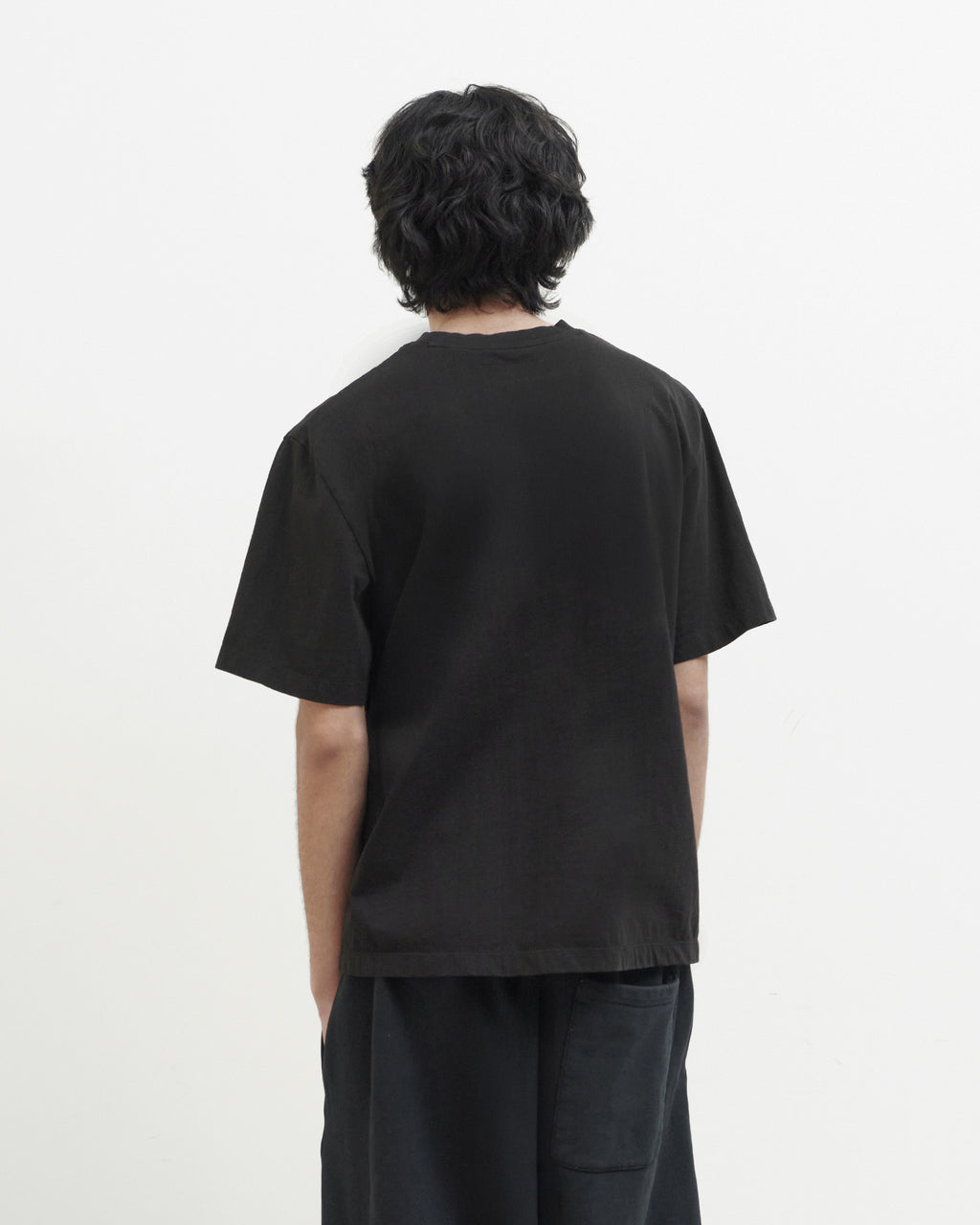 Brownyard - Waist Cut T Shirt (Black) product image 3 | TRAB K-Fashion Australia