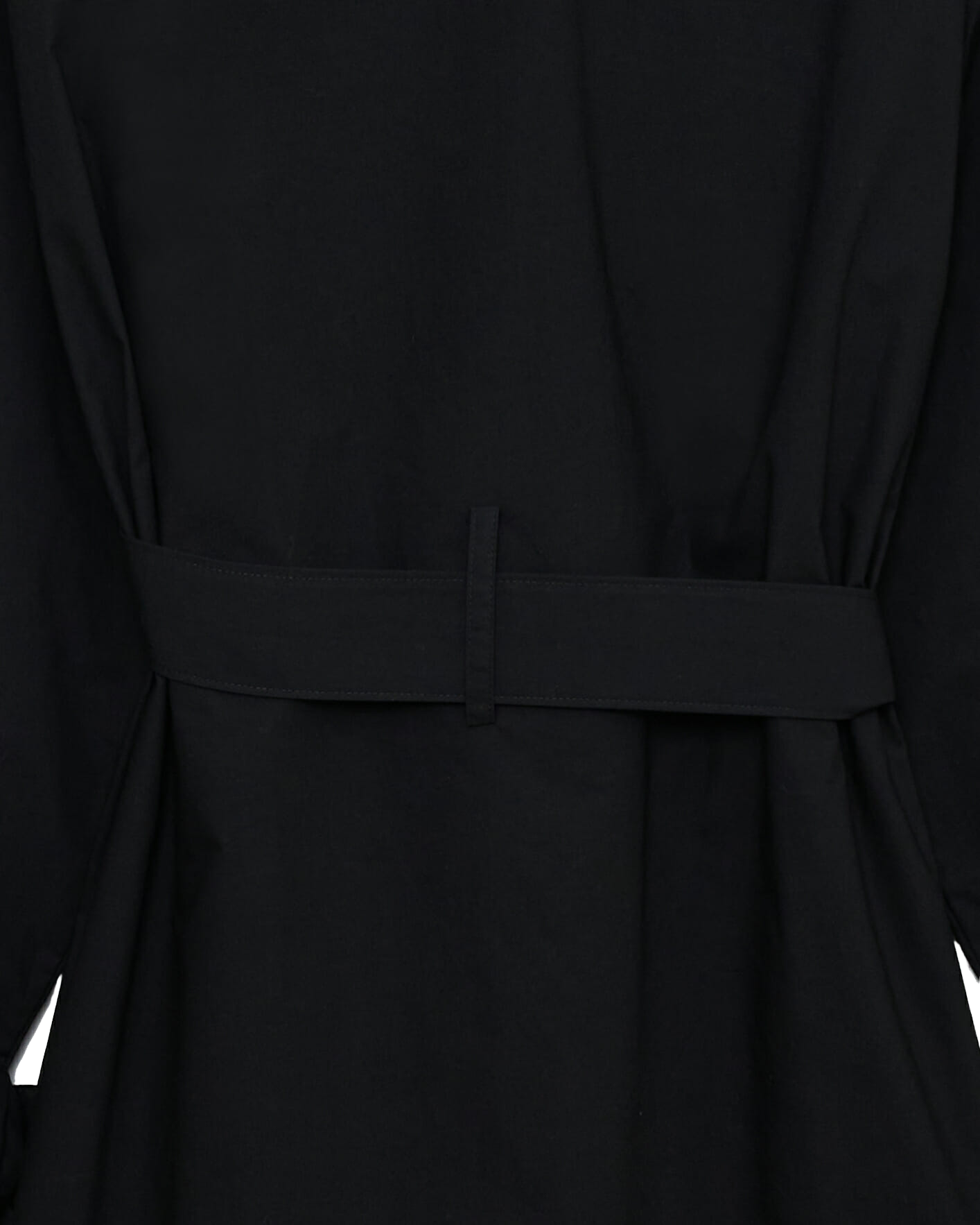 Kimhe Kim - Ng Belted Shirt (Black) product image 10 | TRAB K-Fashion Australia