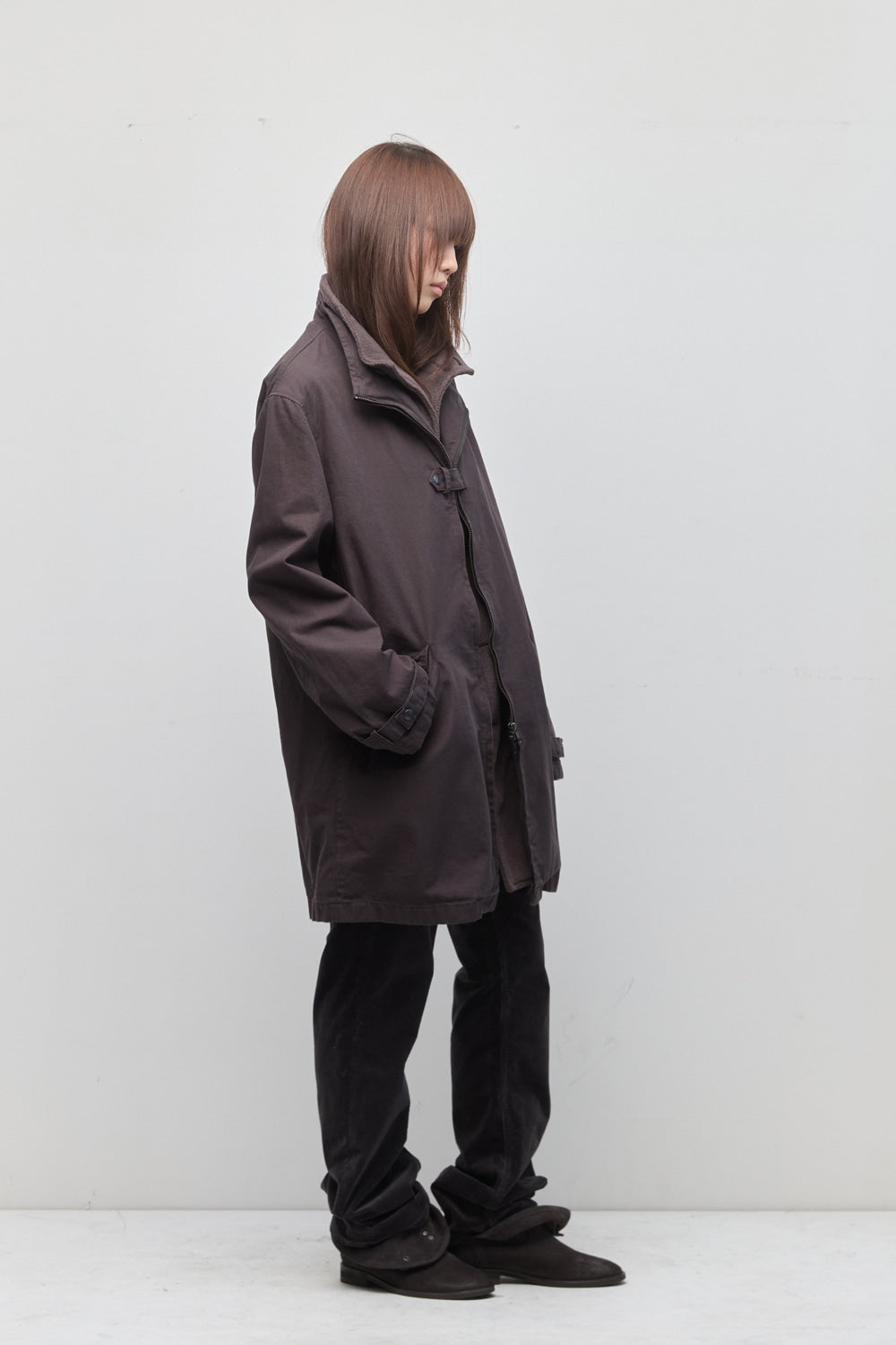 Hatchingroom - Layer Parka (Purple Brown) product image 16 | TRAB K-Fashion Australia