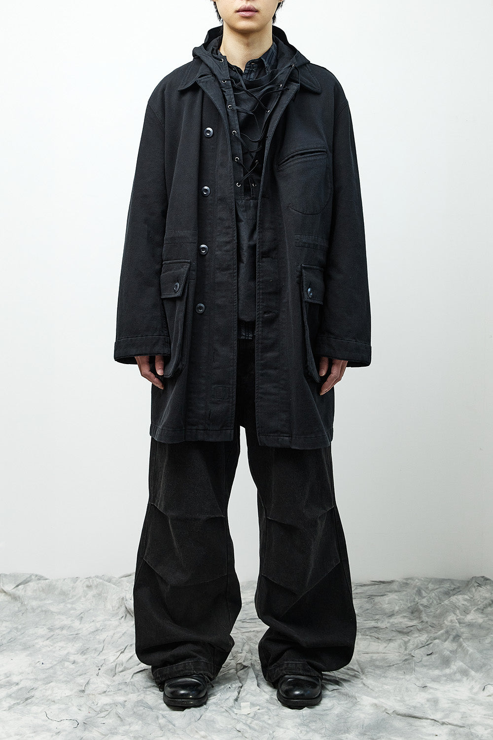 Hatchingroom - Mil Coat (Black) product image 14 | TRAB K-Fashion Australia