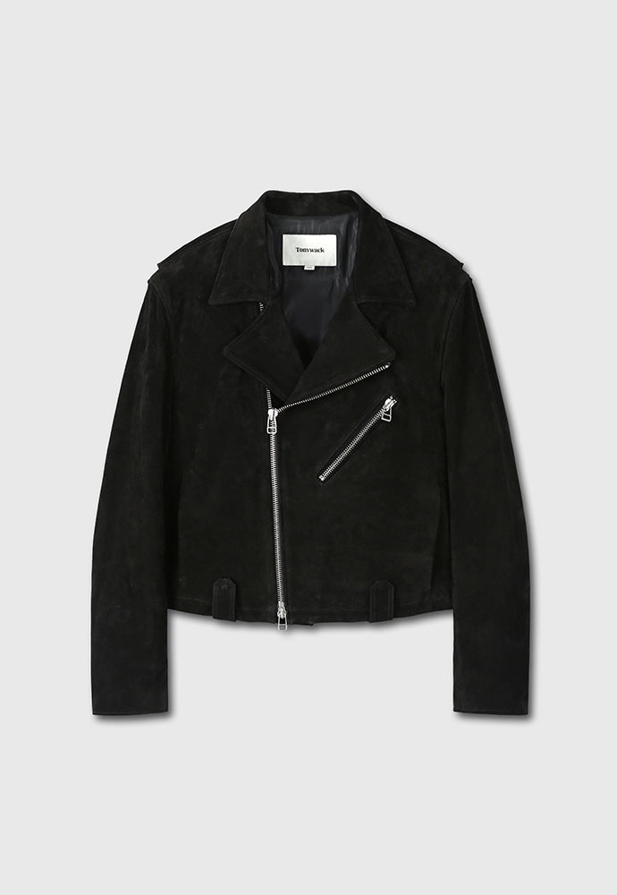 Tonywack - Suede Biker Jacket (Black) product image 7 | TRAB K-Fashion Australia