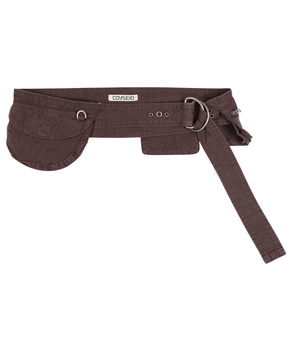 Coyseio - Cotton Belt Bag (Wine) product image 1 | TRAB K-Fashion Australia
