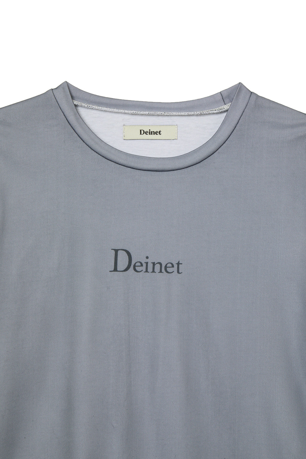 Deinet - See-Through Layered Long Sleeve (Grey) product image 3 | TRAB K-Fashion Australia