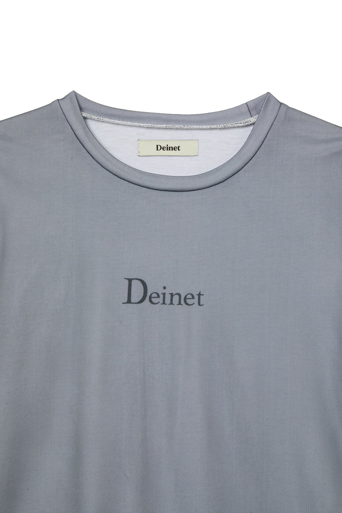 Deinet - See-Through Layered Long Sleeve (Grey) product image 3 | TRAB K-Fashion Australia
