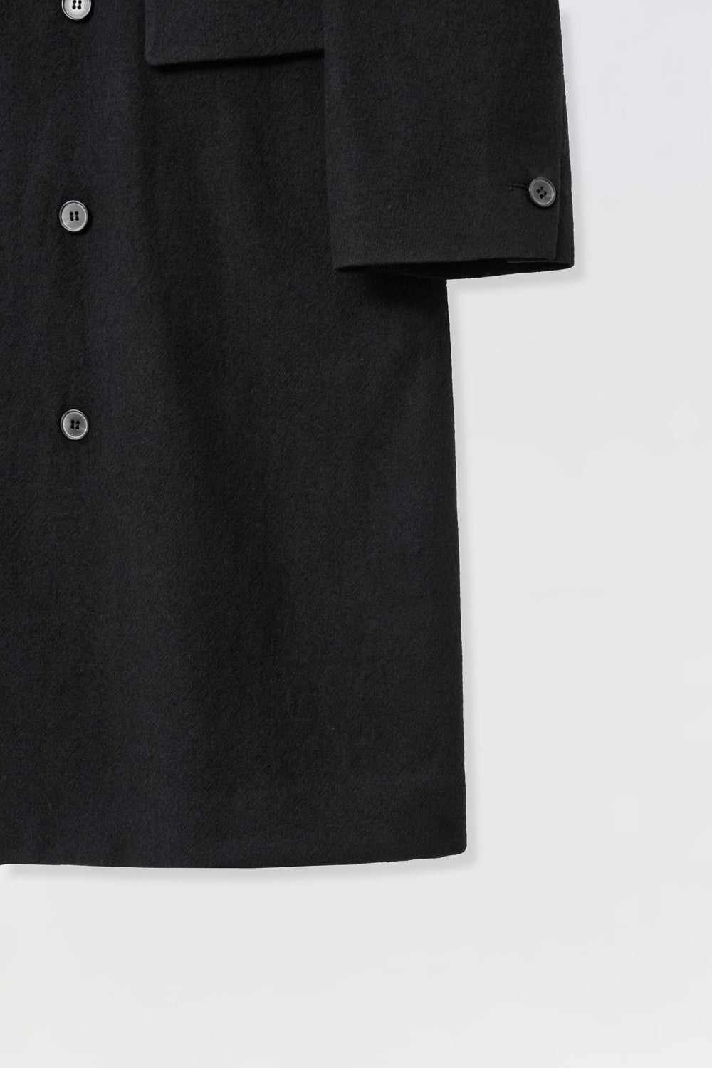 Hatchingroom - Darted Double Breasted Coat (Black) product image 6 | TRAB K-Fashion Australia