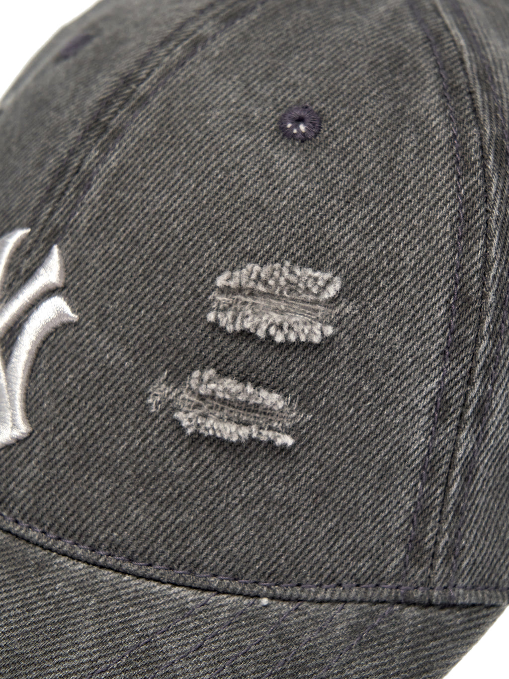 MLB Korea - MLB Damage Washing Unstructured Ball Cap New York Yankees (Dark Gray) product image 10 | TRAB K-Fashion Australia
