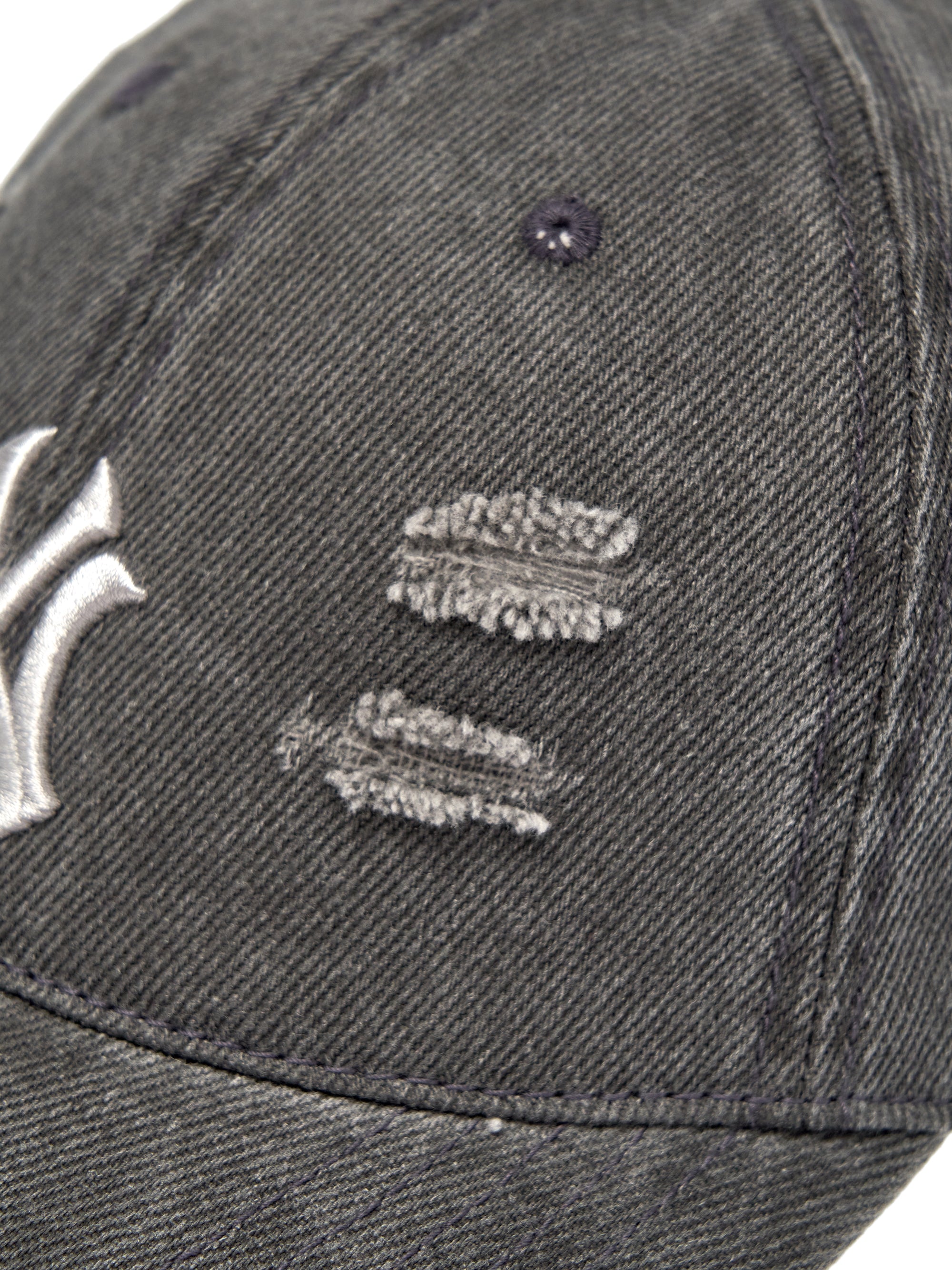 MLB Korea - MLB Damage Washing Unstructured Ball Cap New York Yankees (Dark Gray) product image 10 | TRAB K-Fashion Australia