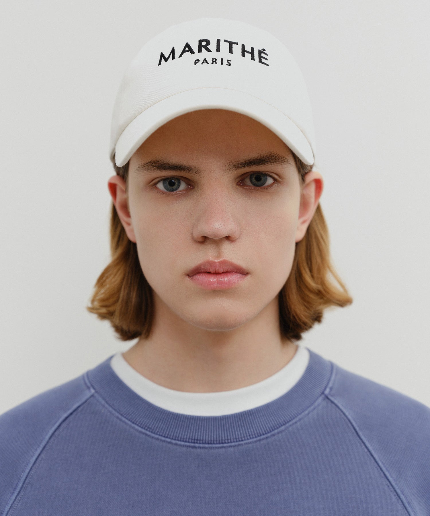 Marithe & Francois Girbaud - Regular Logo Covered Cap (Ivory) product image 5 | TRAB K-Fashion Australia