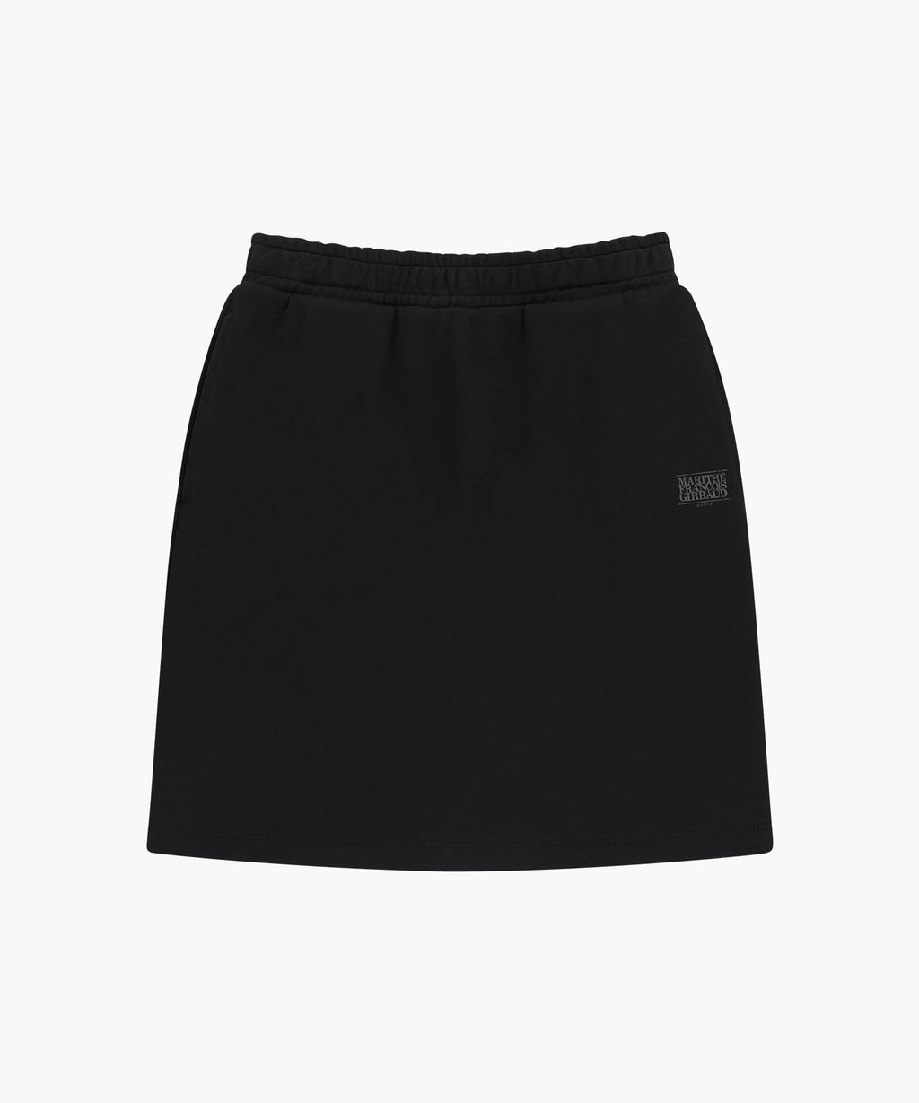 Marithe & Francois Girbaud - Vintage Classic Logo Sweat Mini Skirt (Black) product image 8 | TRAB K-Fashion Australia