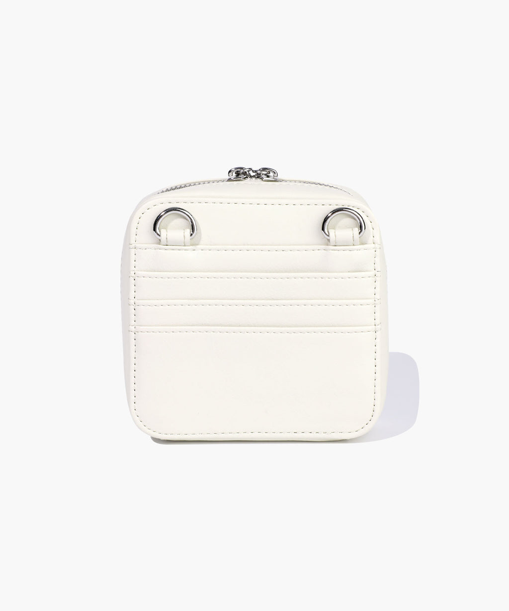 Marithe & Francois Girbaud - Classic Logo Chain Zip Wallet (Ivory) product image 5 | TRAB K-Fashion Australia