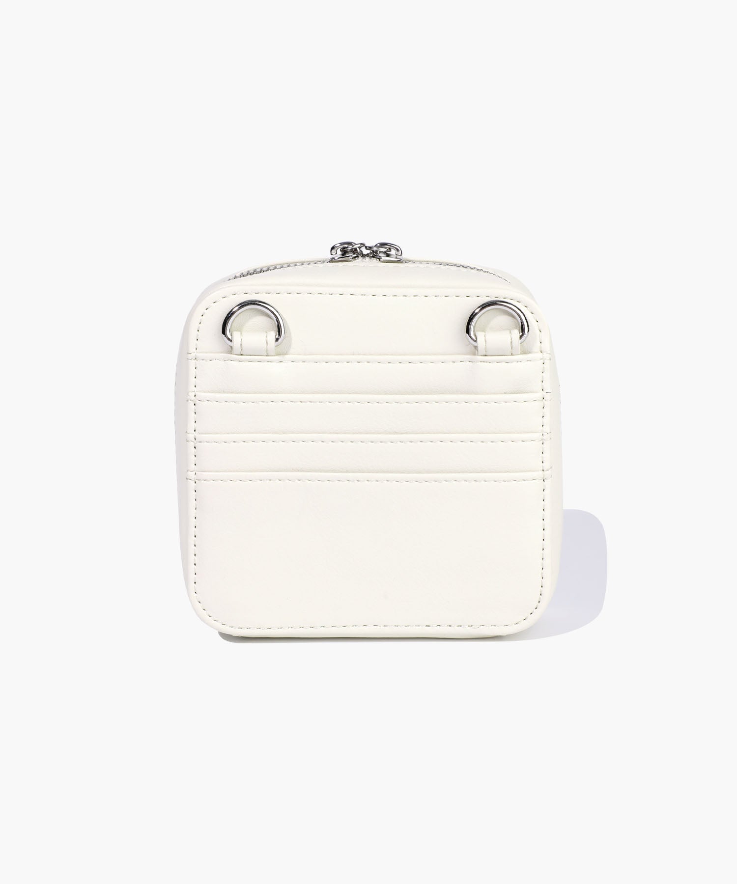 Marithe & Francois Girbaud - Classic Logo Chain Zip Wallet (Ivory) product image 5 | TRAB K-Fashion Australia