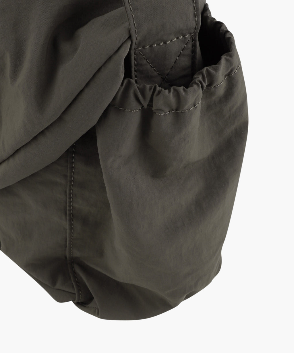 Marithe & Francois Girbaud - Classic Logo String Nylon Cross Bag (Khaki) product image 5 | TRAB K-Fashion Australia