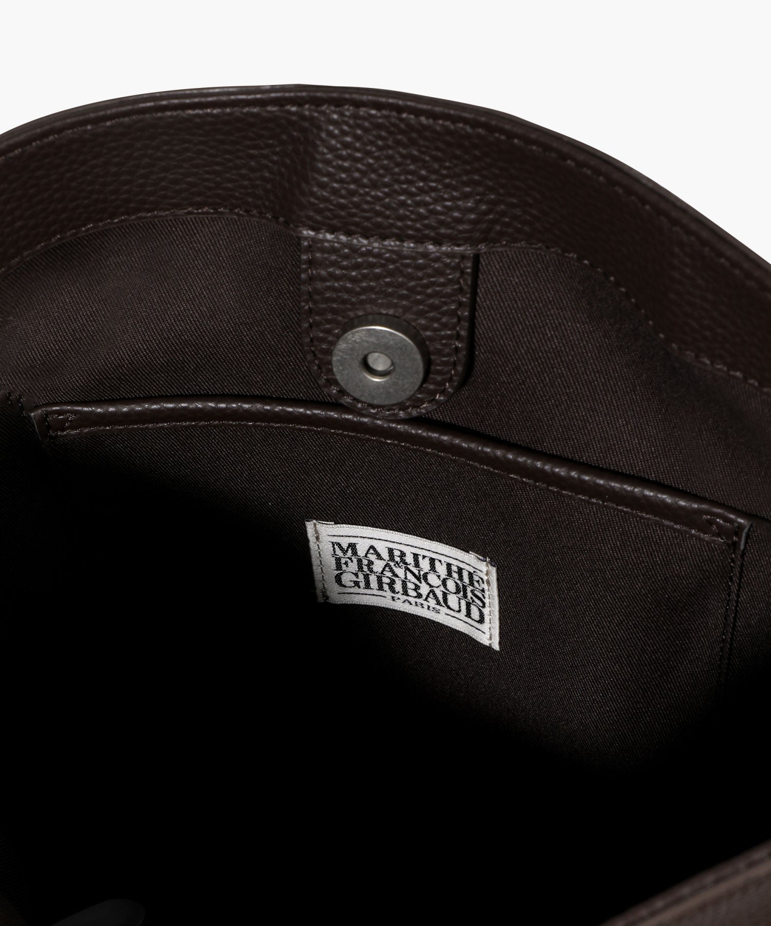 Marithe & Francois Girbaud - Regular Logo Bucket Bag (Brown) product image 5 | TRAB K-Fashion Australia