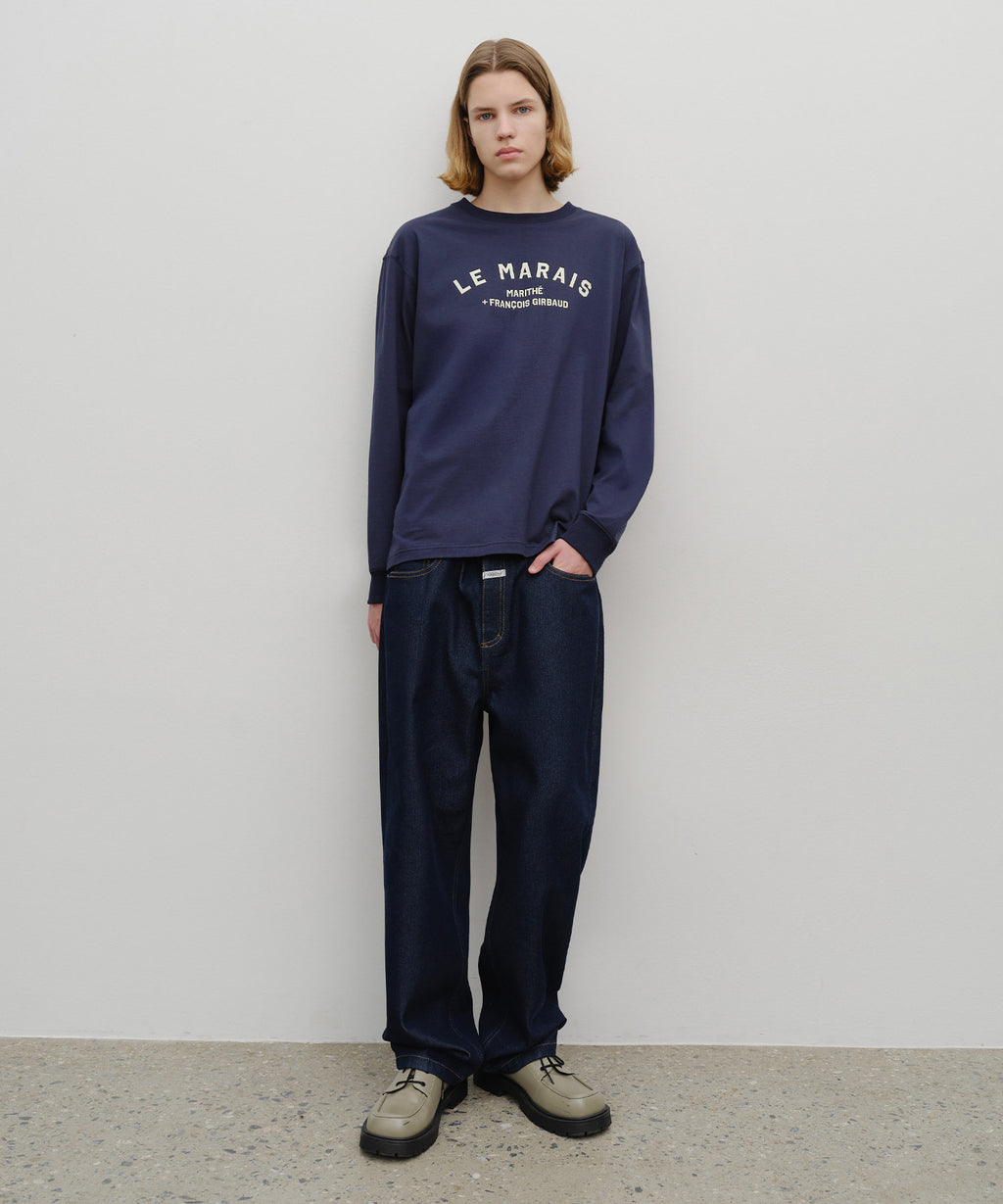 Marithe & Francois Girbaud - Le Marais Long Sleeve (Navy) product image 5 | TRAB K-Fashion Australia
