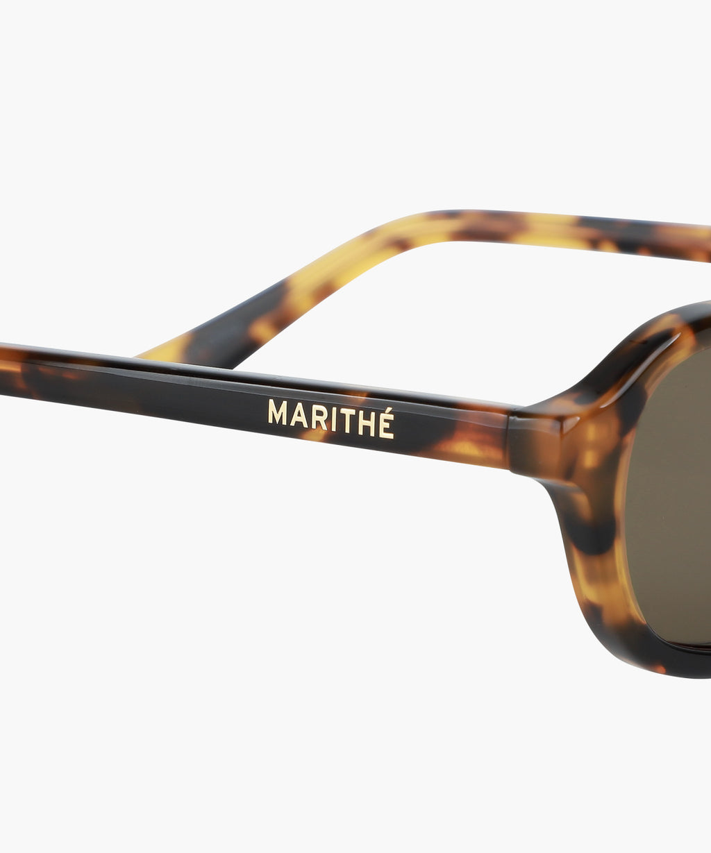 Marithe & Francois Girbaud - Square Sunglasses (Brown) product image 5 | TRAB K-Fashion Australia